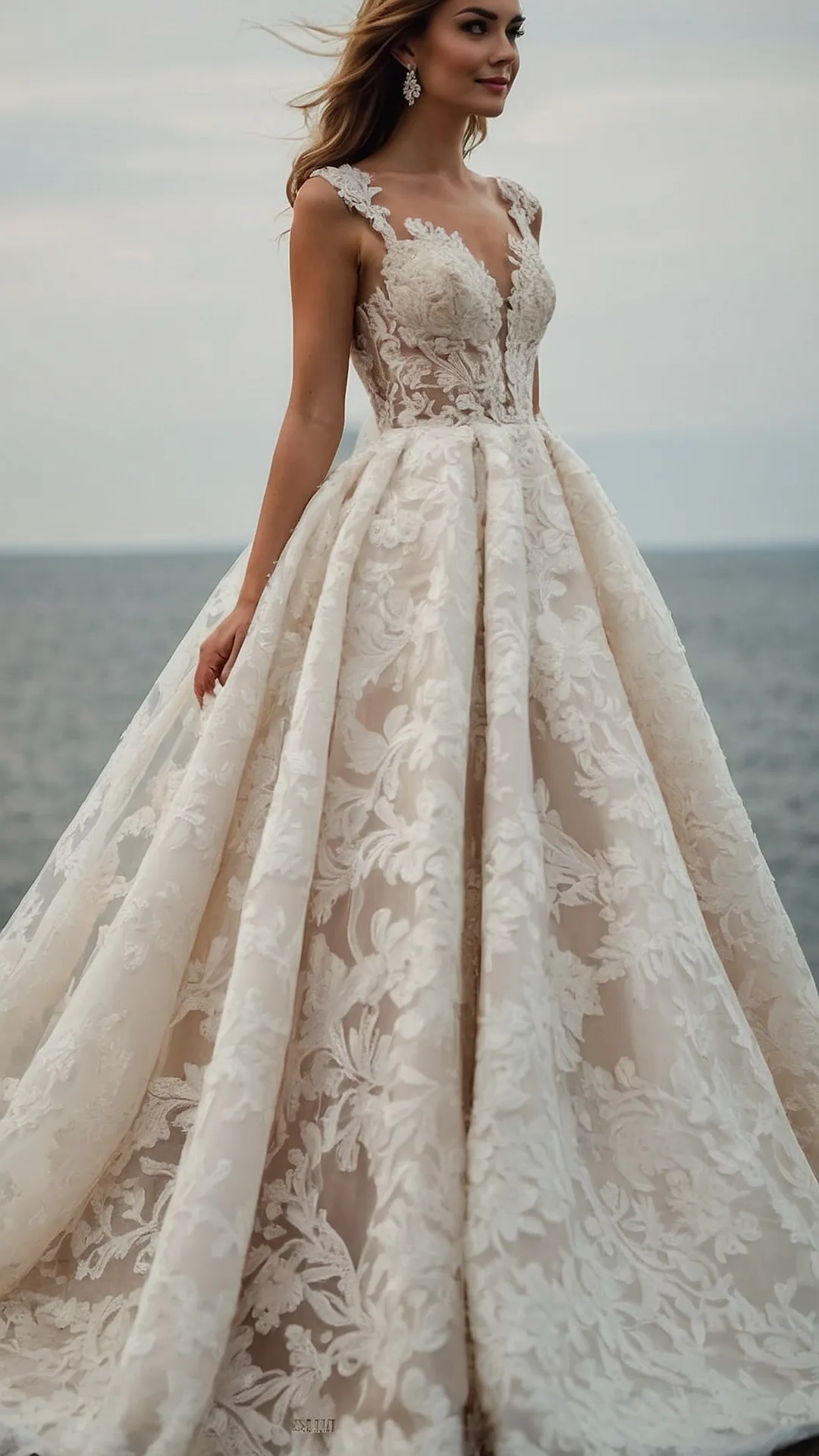 #10 Seaside Blush Wedding Dress