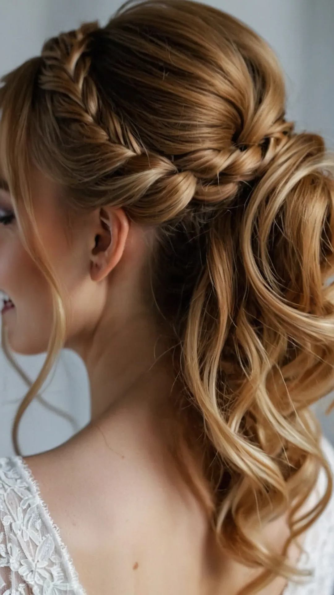#12 Woven Wedding Hairstyle
