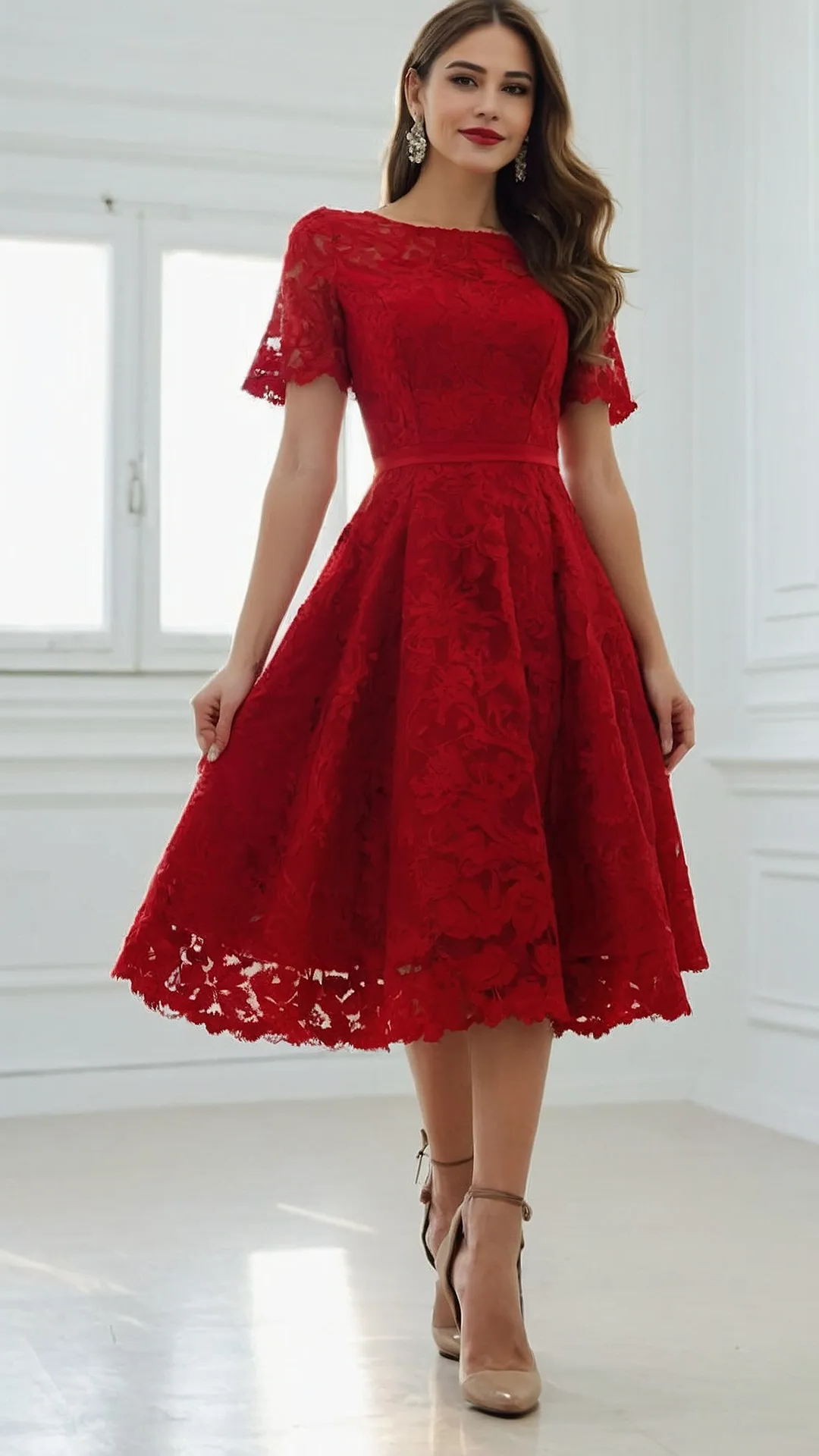#13 Crimson Summer Dress