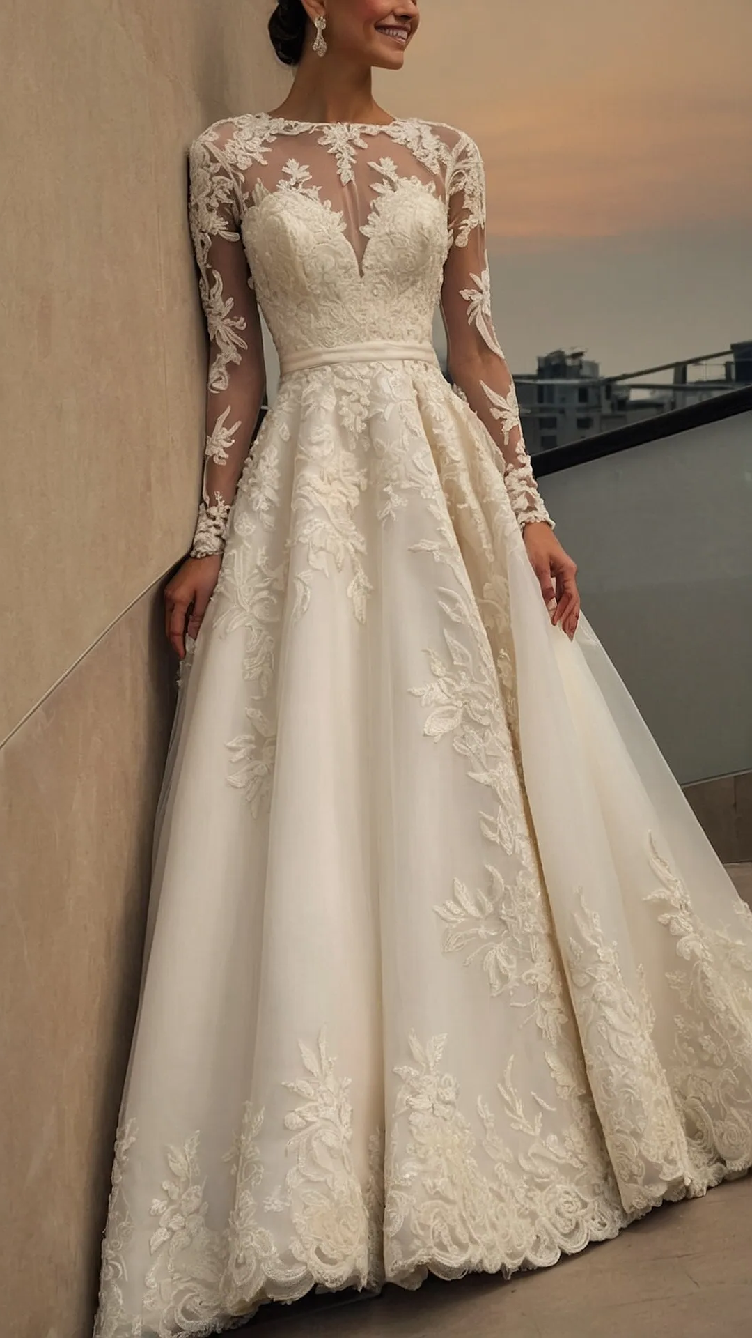 #14 Ethereal Embrace Wedding Dress
