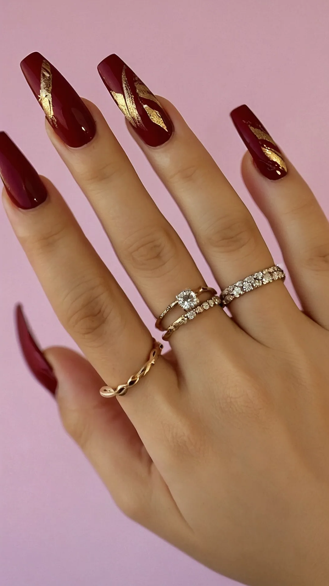 #14 Scarlet Siren Nail Design