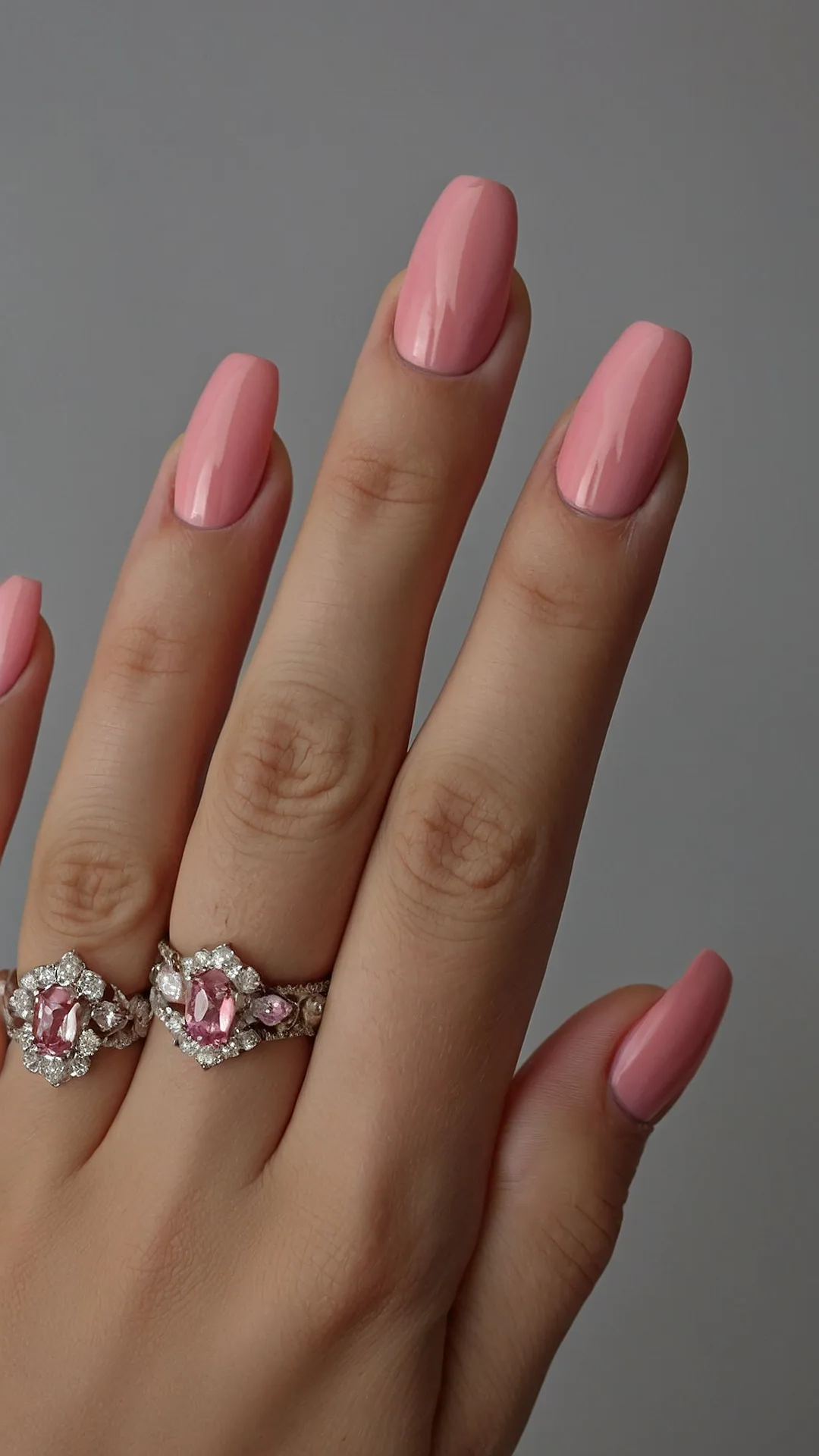 #15 Rose Hued View Nails