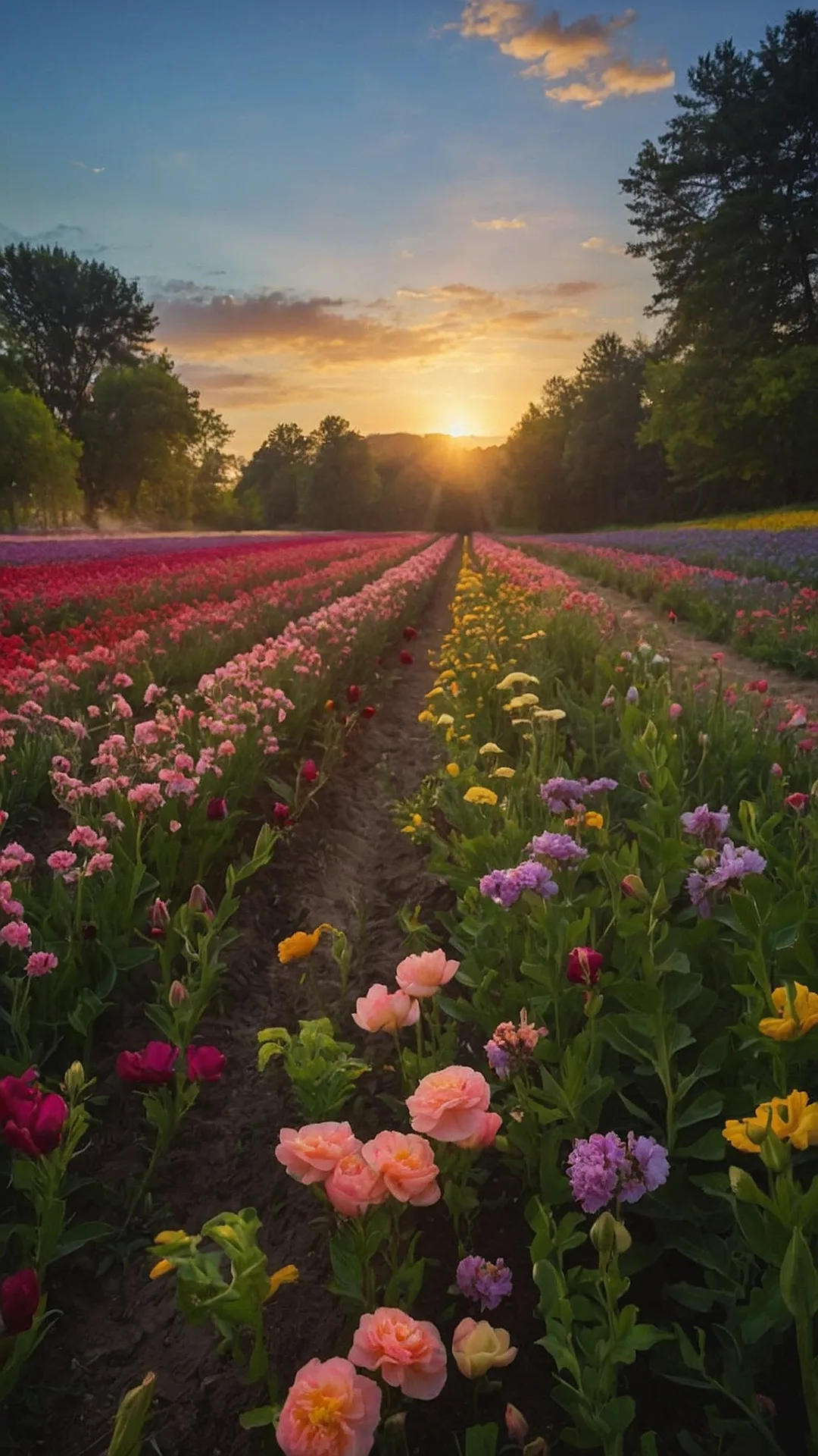 #15 Sunset Blossoms
