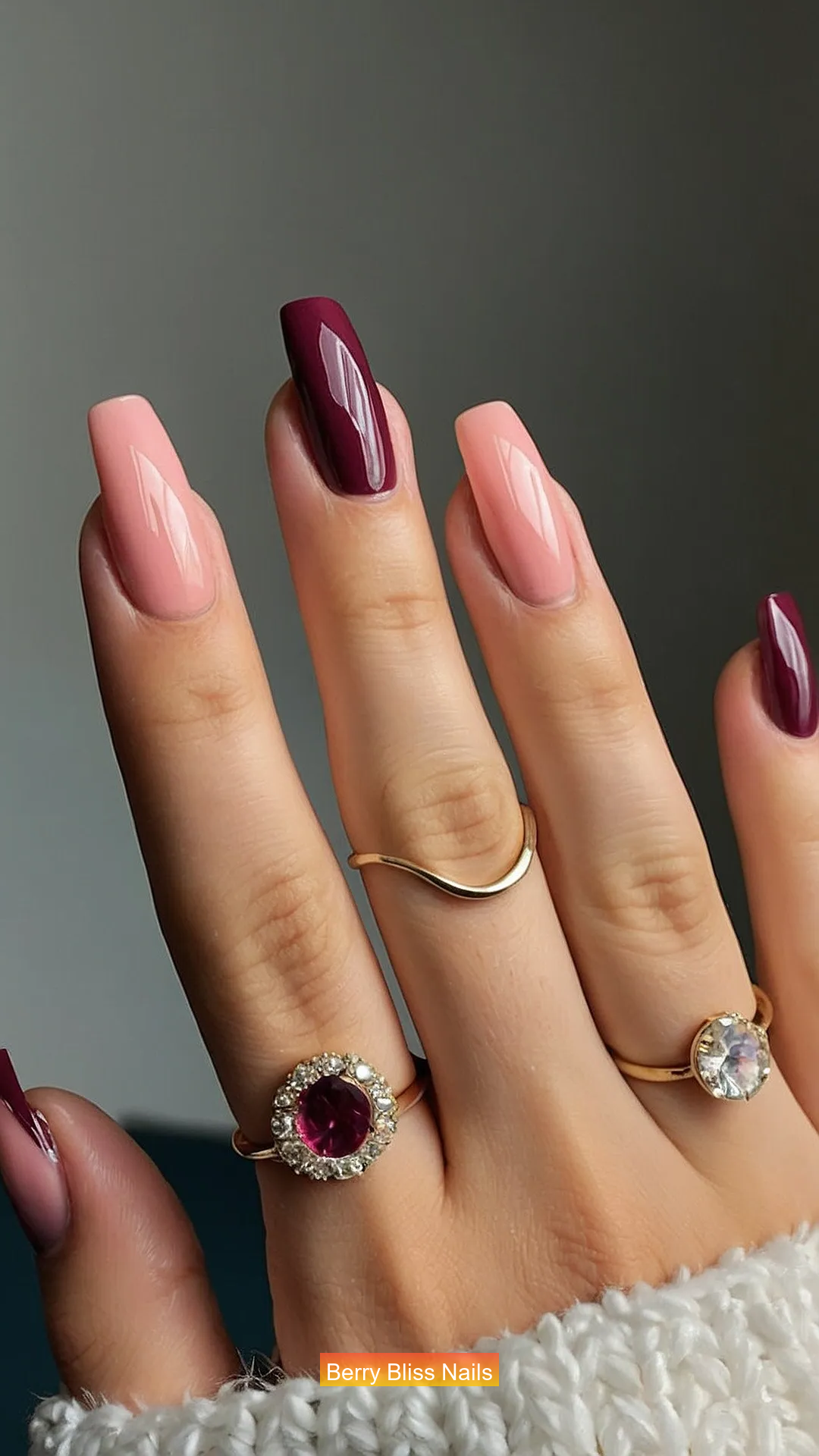 #4 Berry Bliss Nails