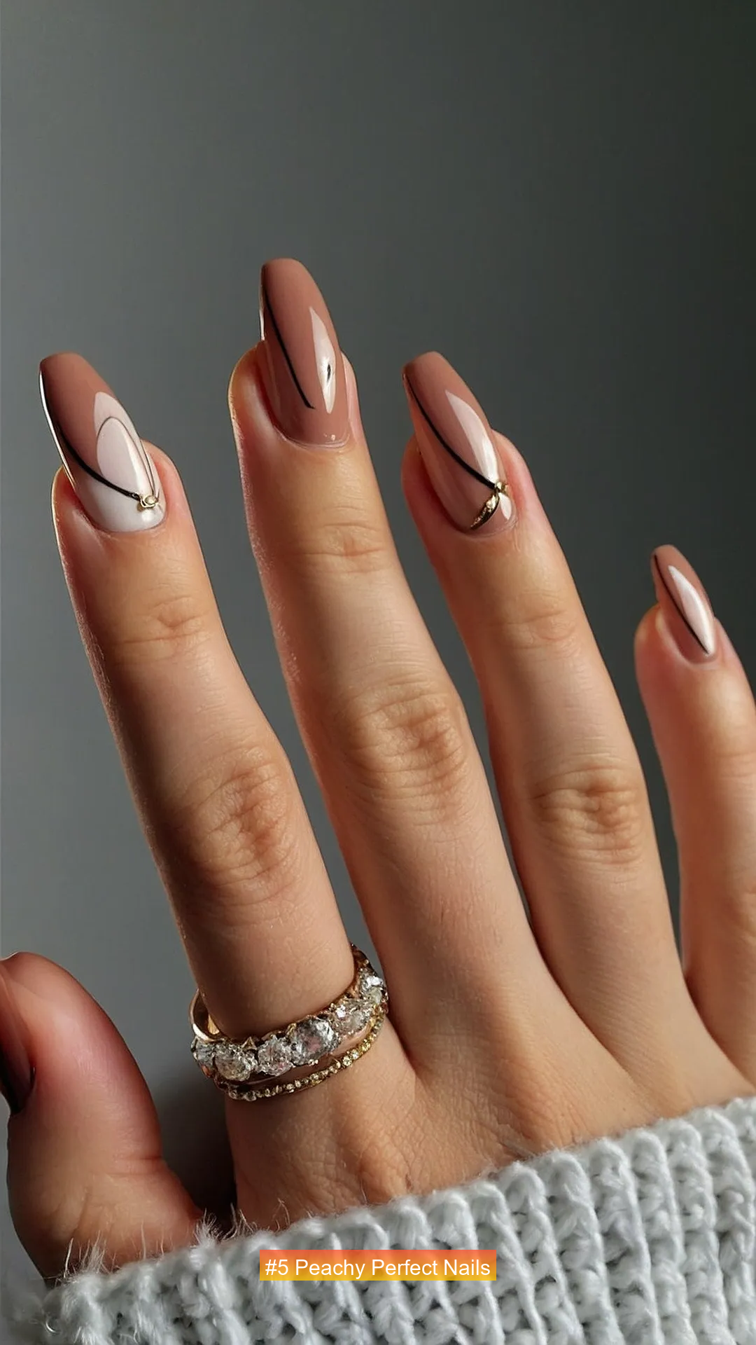 #5 Peachy Perfect Nails