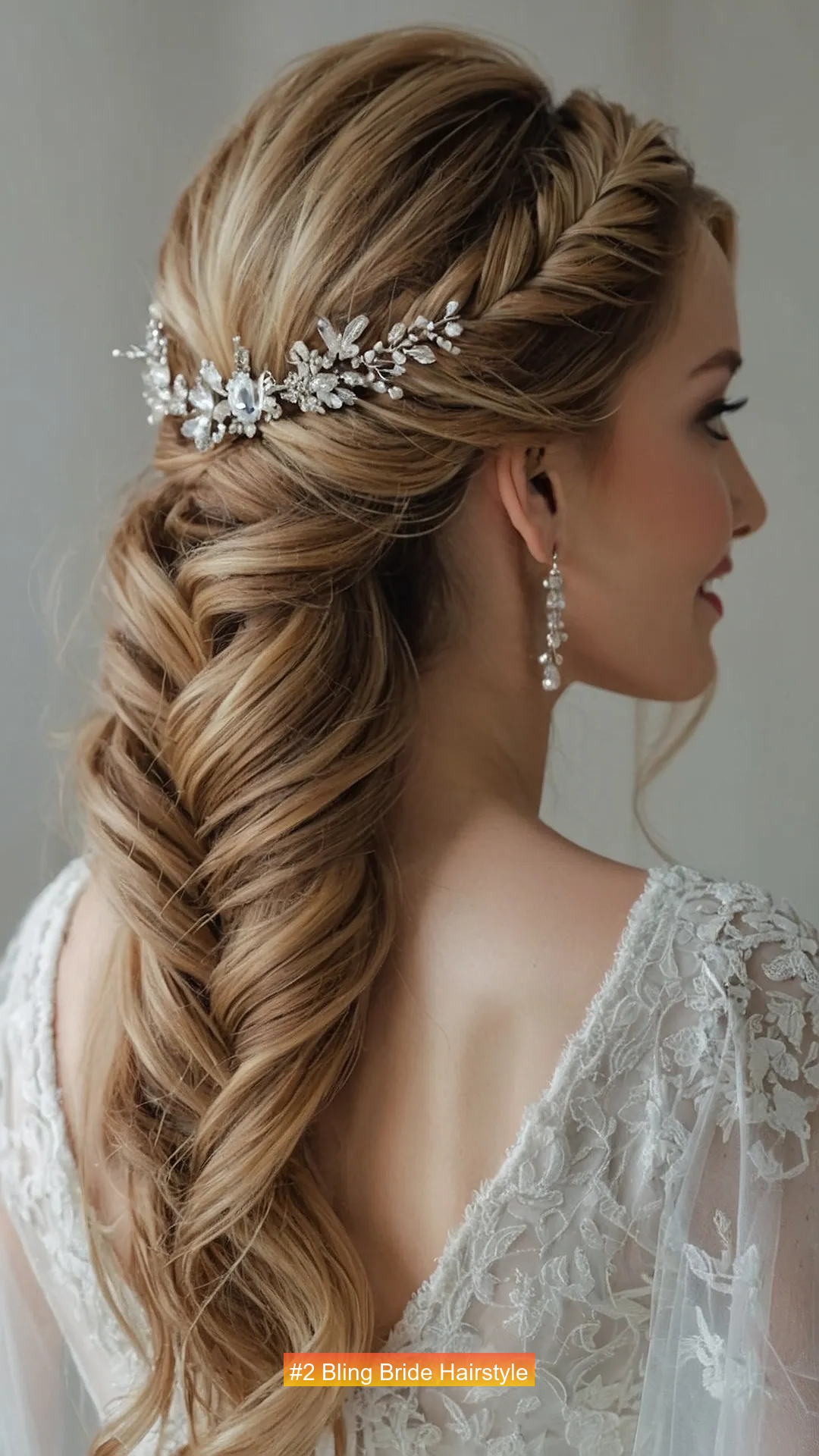 #2 Bling Bride Hairstyle
