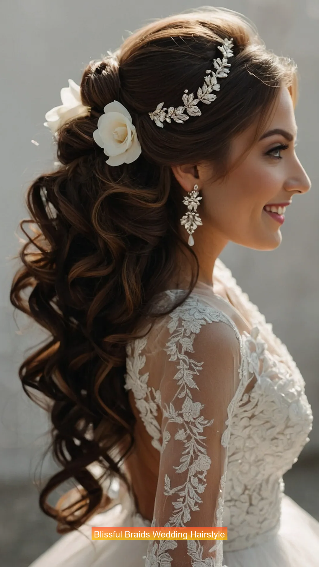 #3 Blissful Braids Wedding Hairstyle