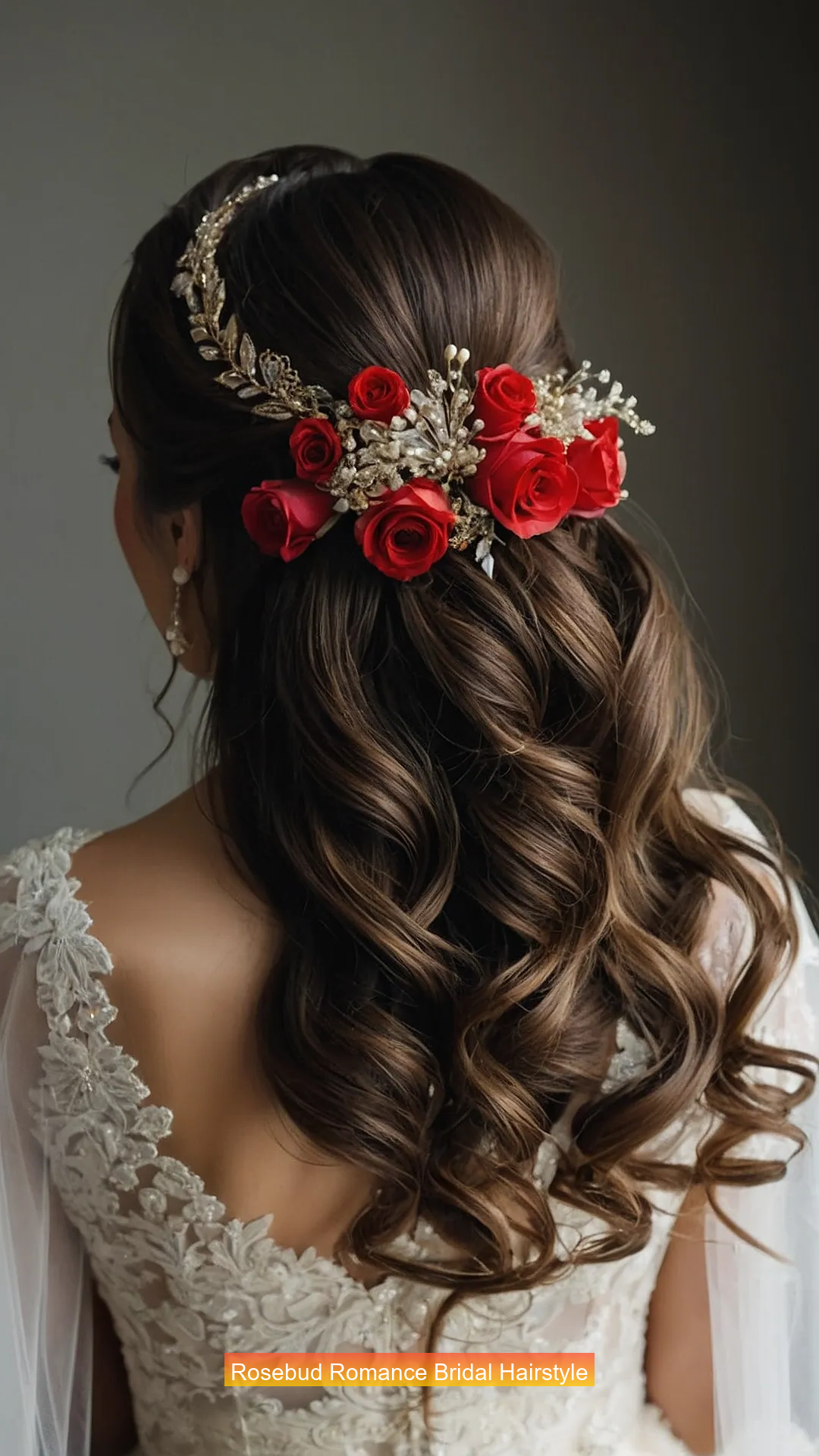 #12 Rosebud Romance Bridal Hairstyle