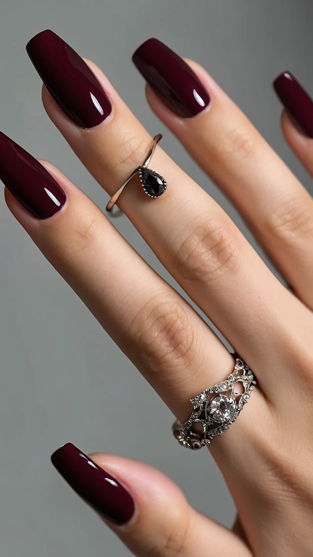 #1 Ember Edge Acrylic Nails