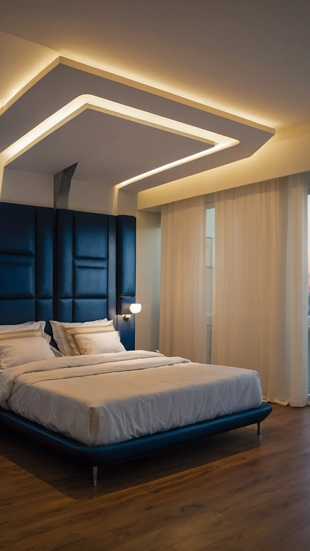 #1 Pixelated Twilight Bedroom