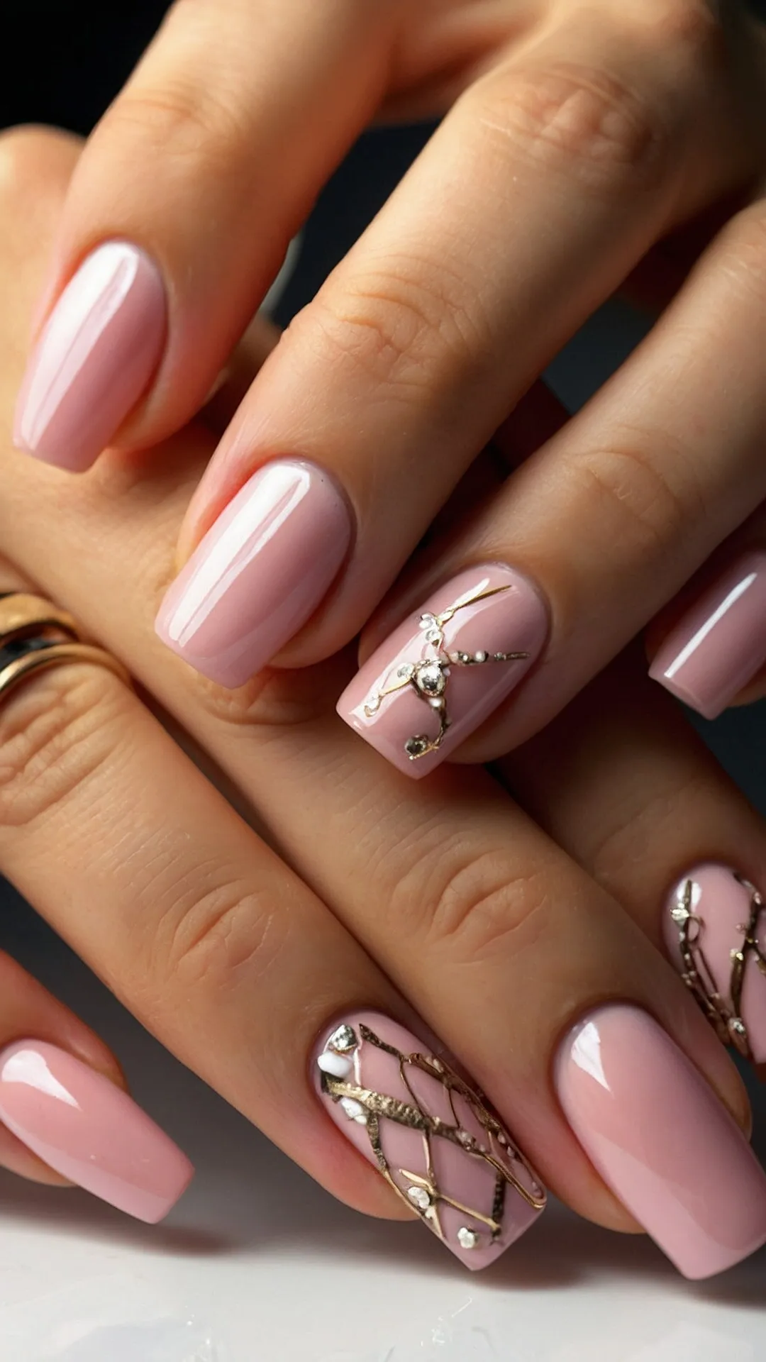 #1 Rose Regal Nails