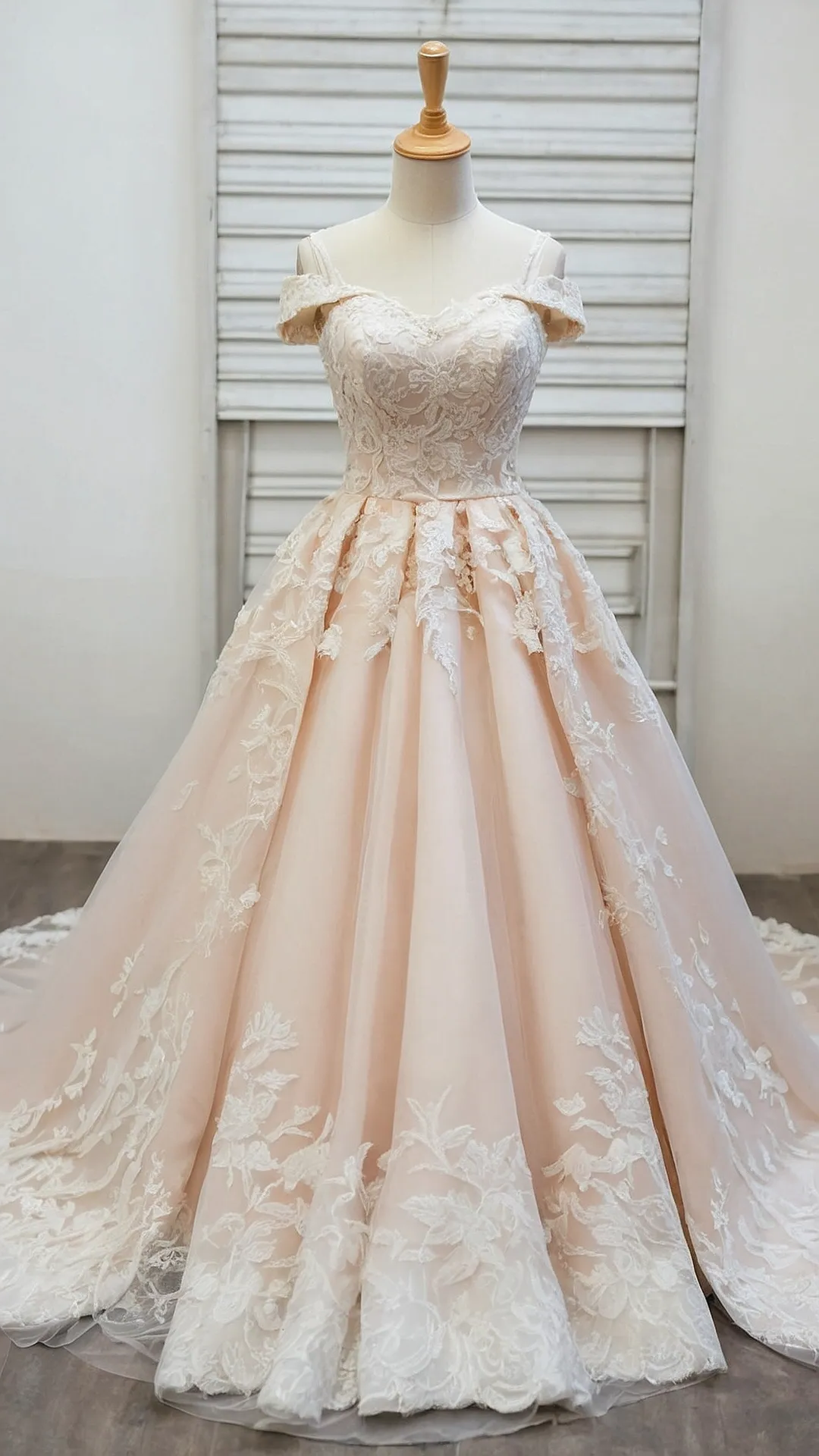 #1 Rosy Reverie Wedding Dress