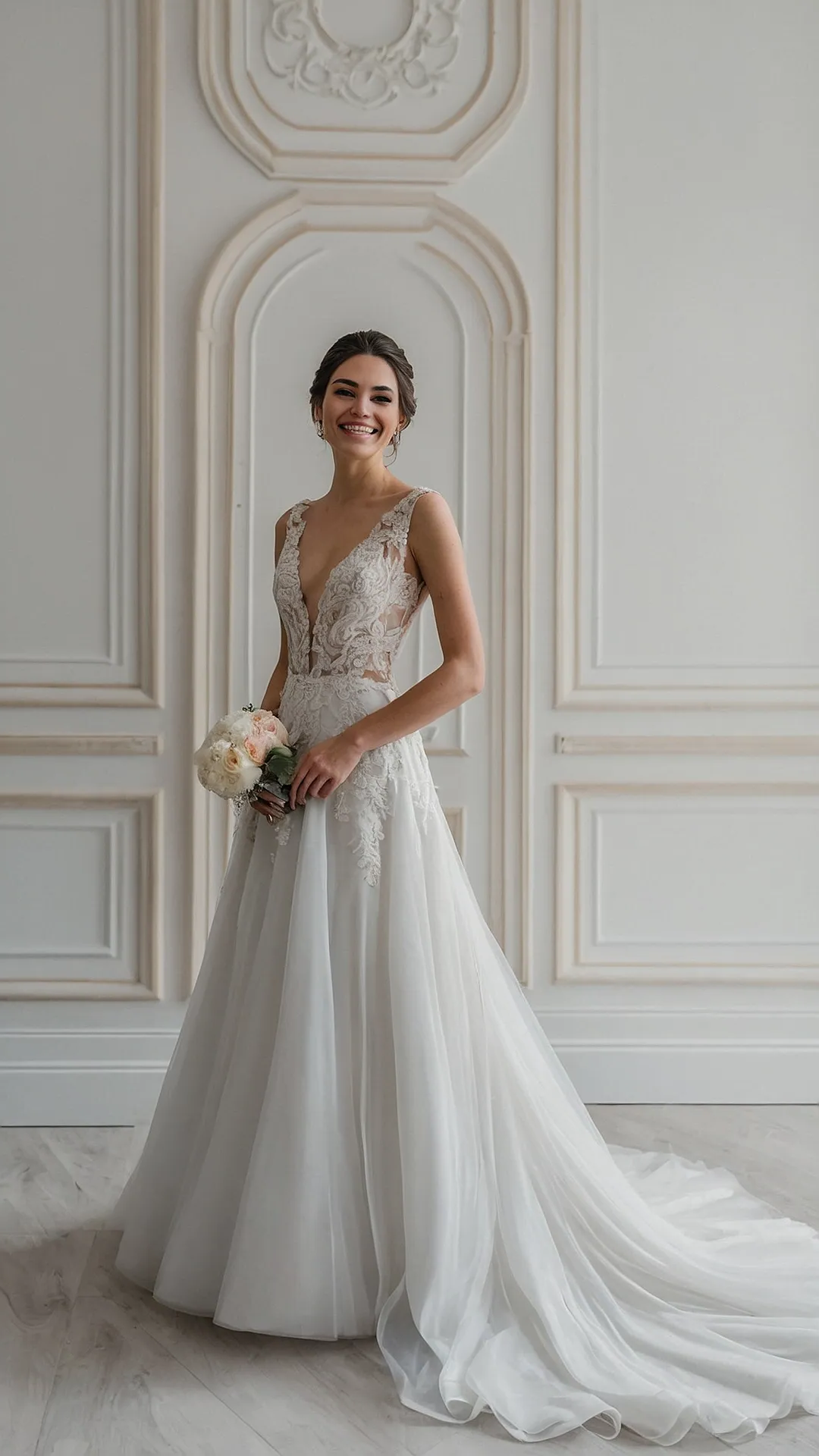 #3 Beaded I Do Wedding Dress