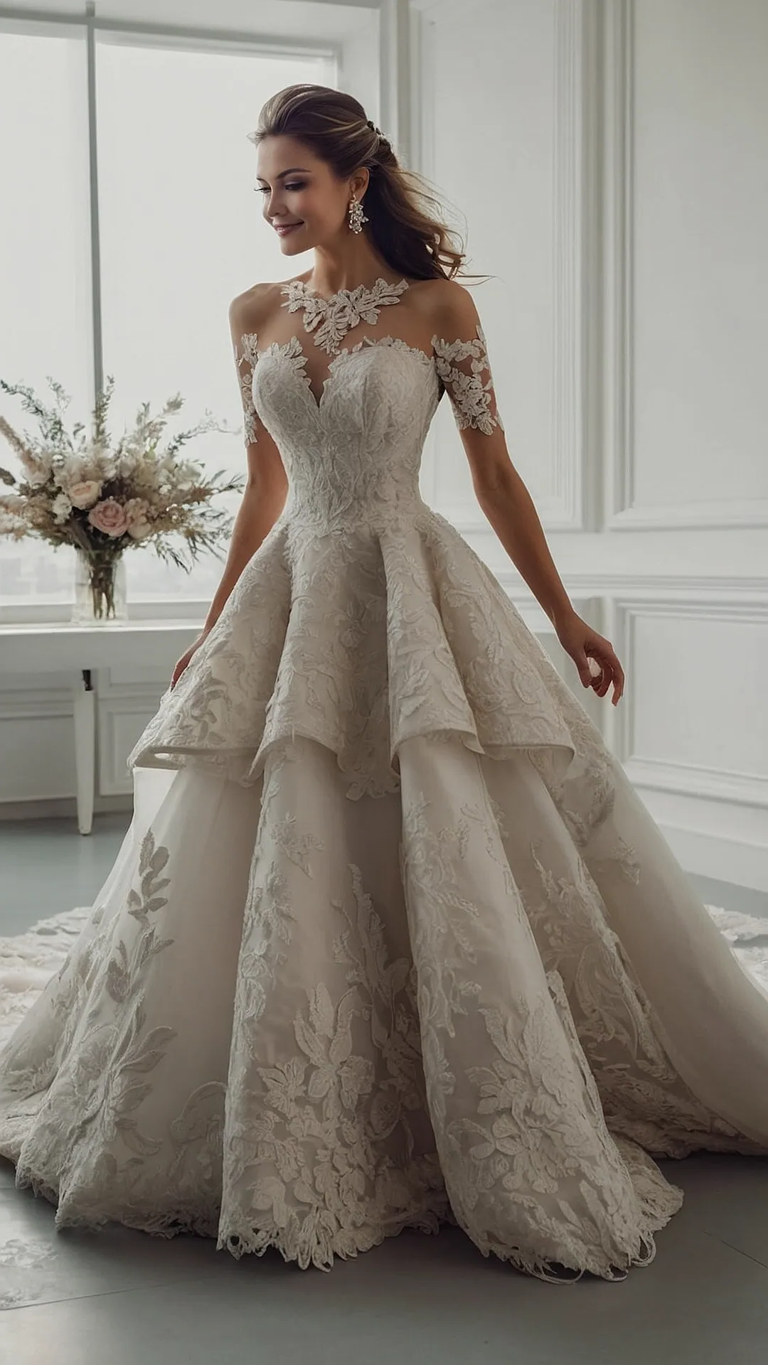 #3 Sleeved & Sealed Wedding Dress