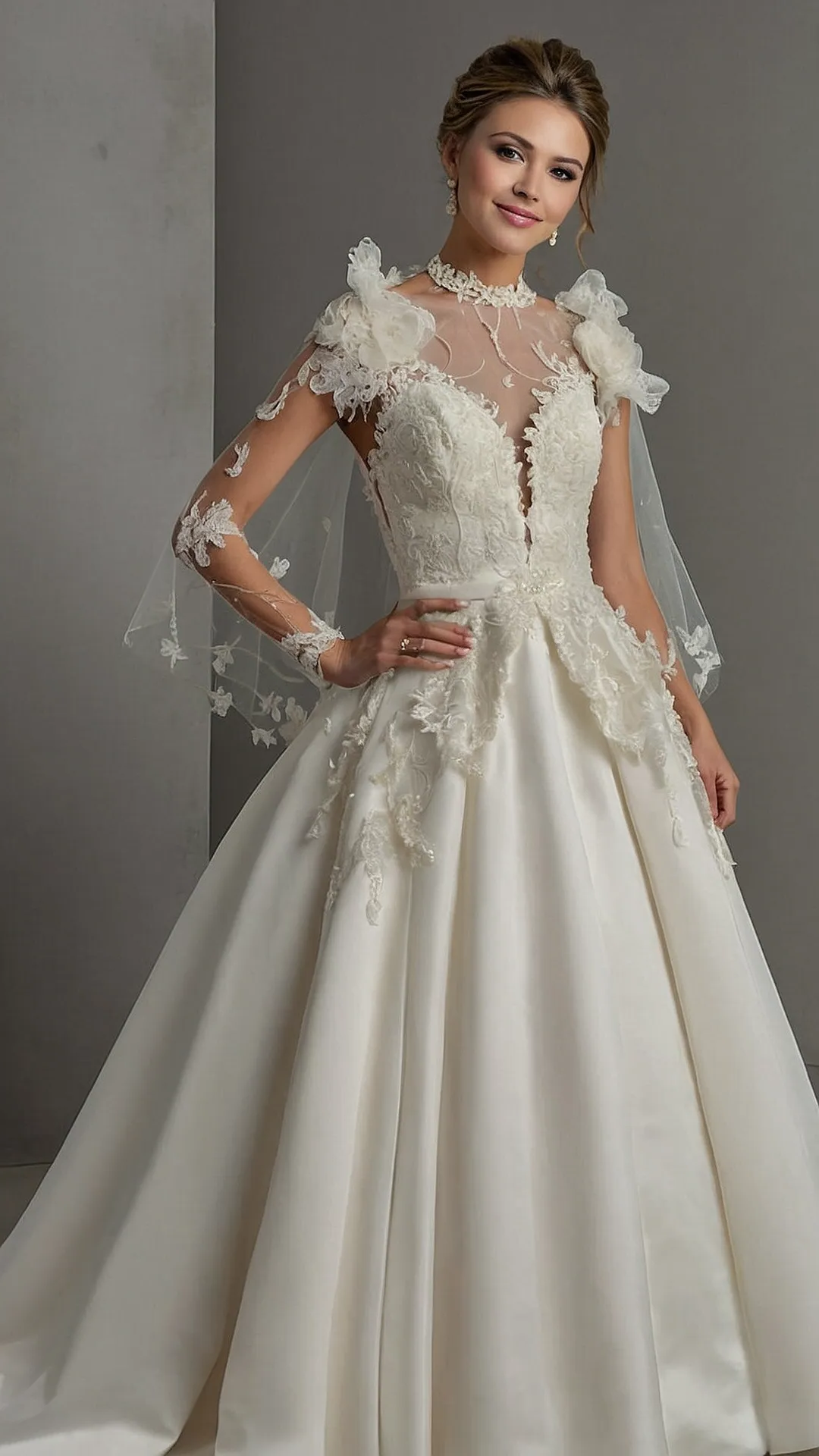 #5 Lace Embrace Wedding Gown
