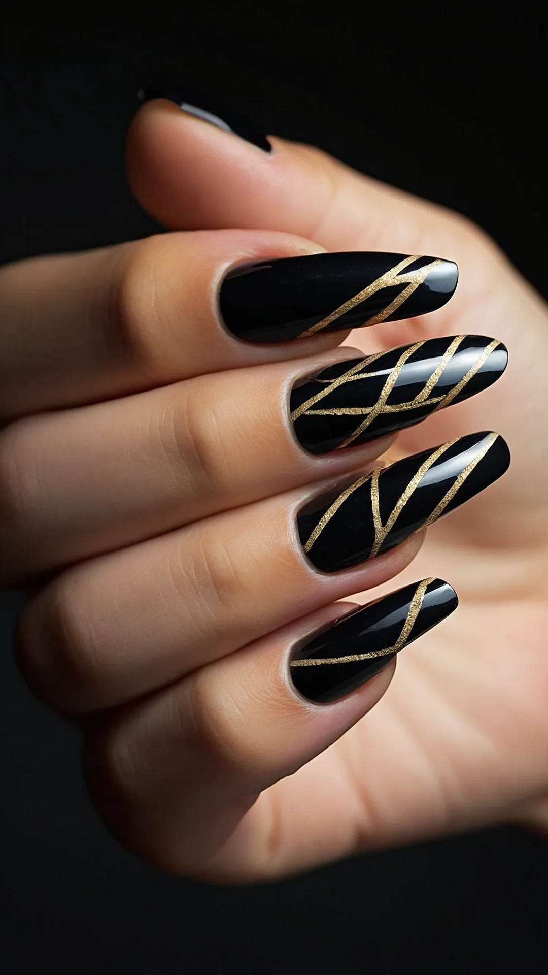 #5 Venomous Varnish Nail Design