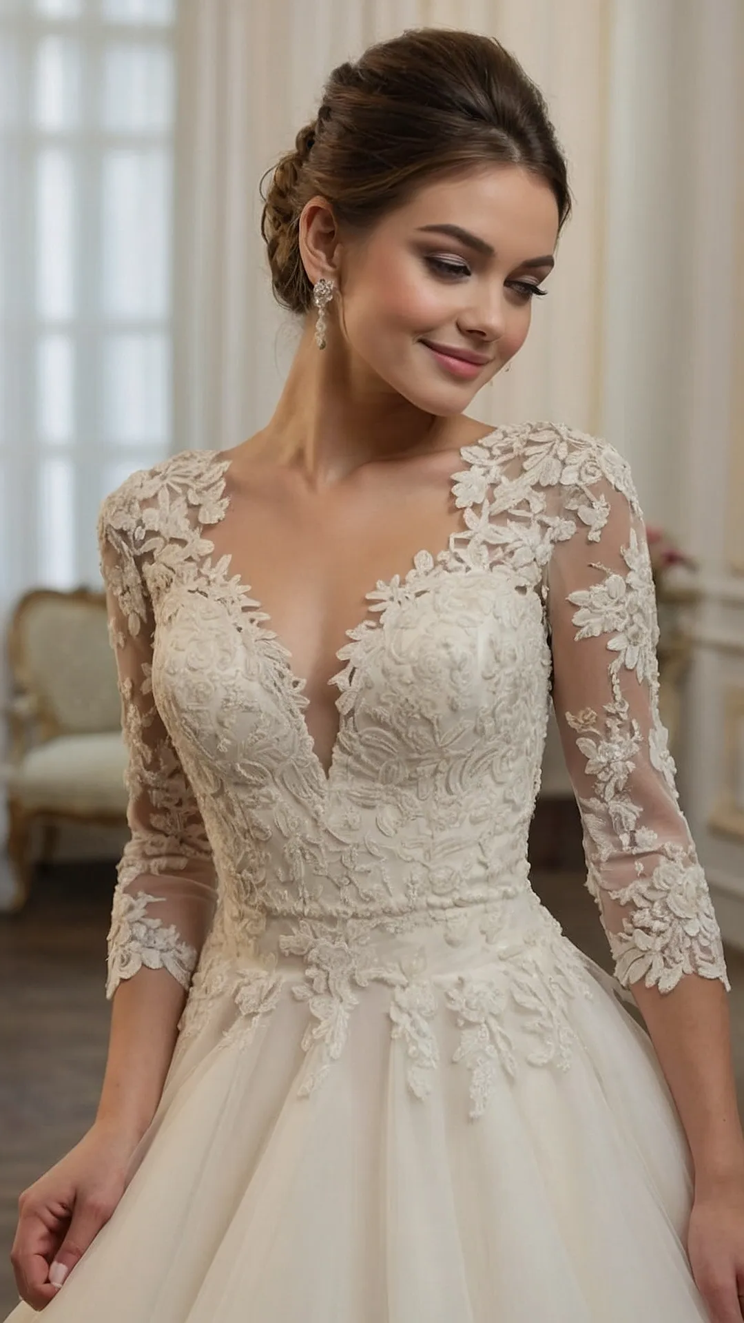 #6 Sleeve Enchanted Dress