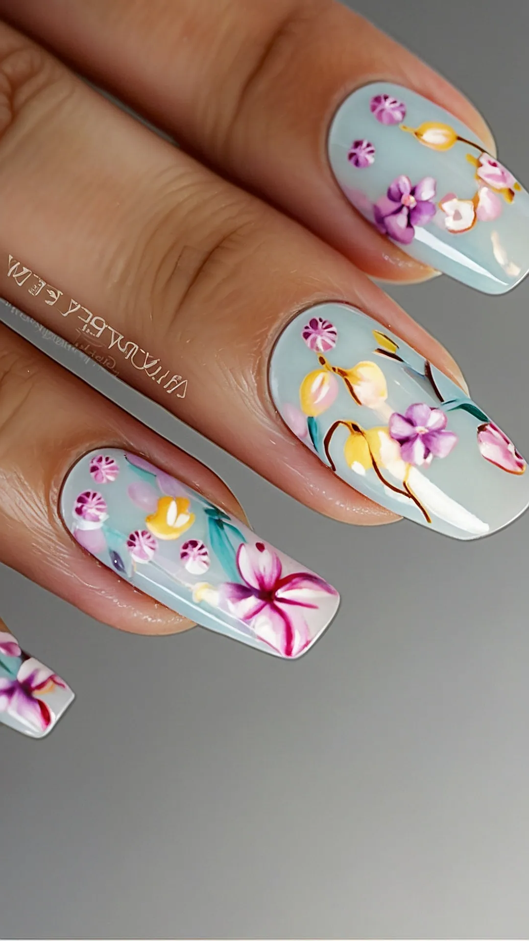Blissful Beige Nail Design