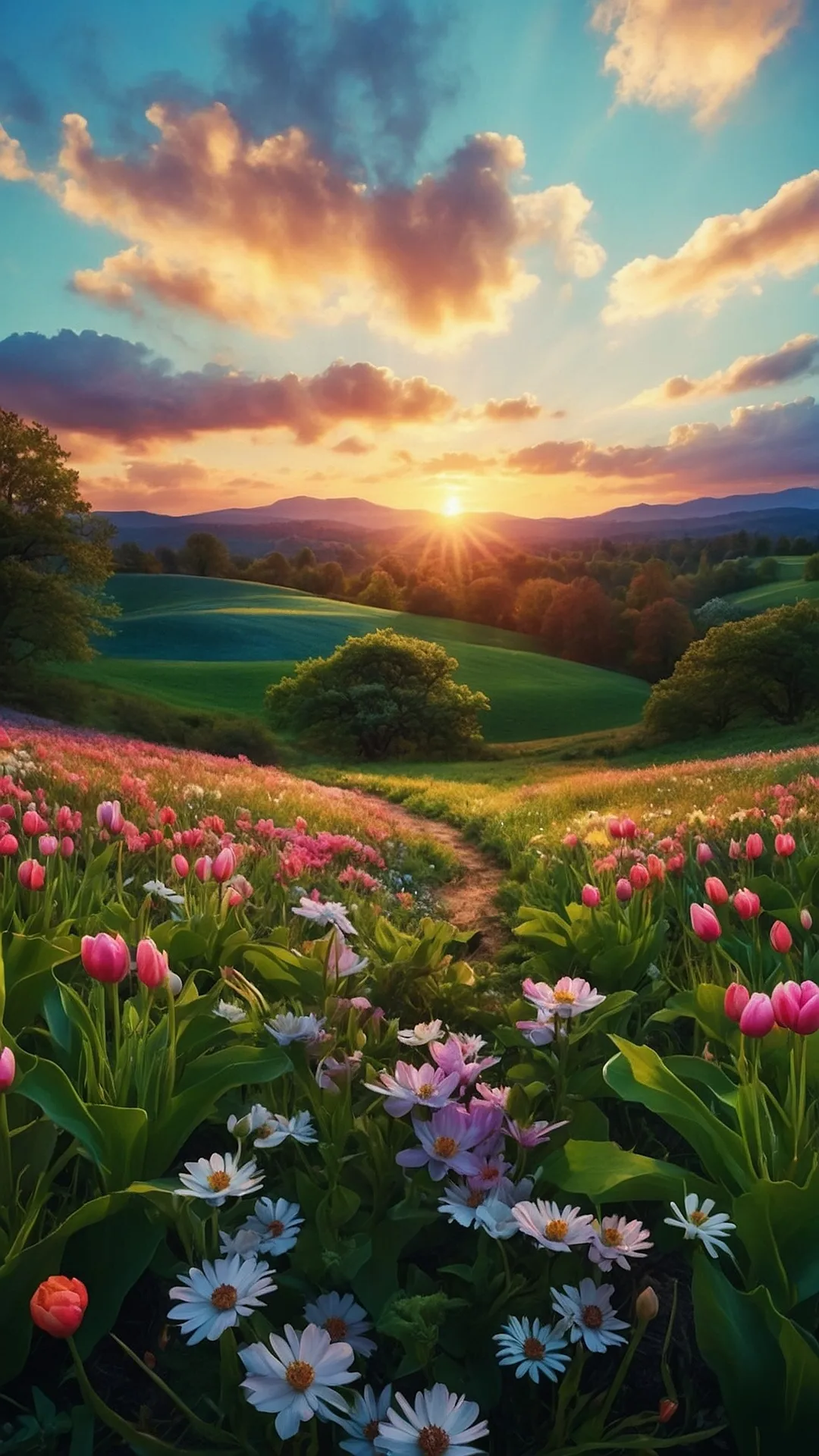 Beautiful Flower Screen Background