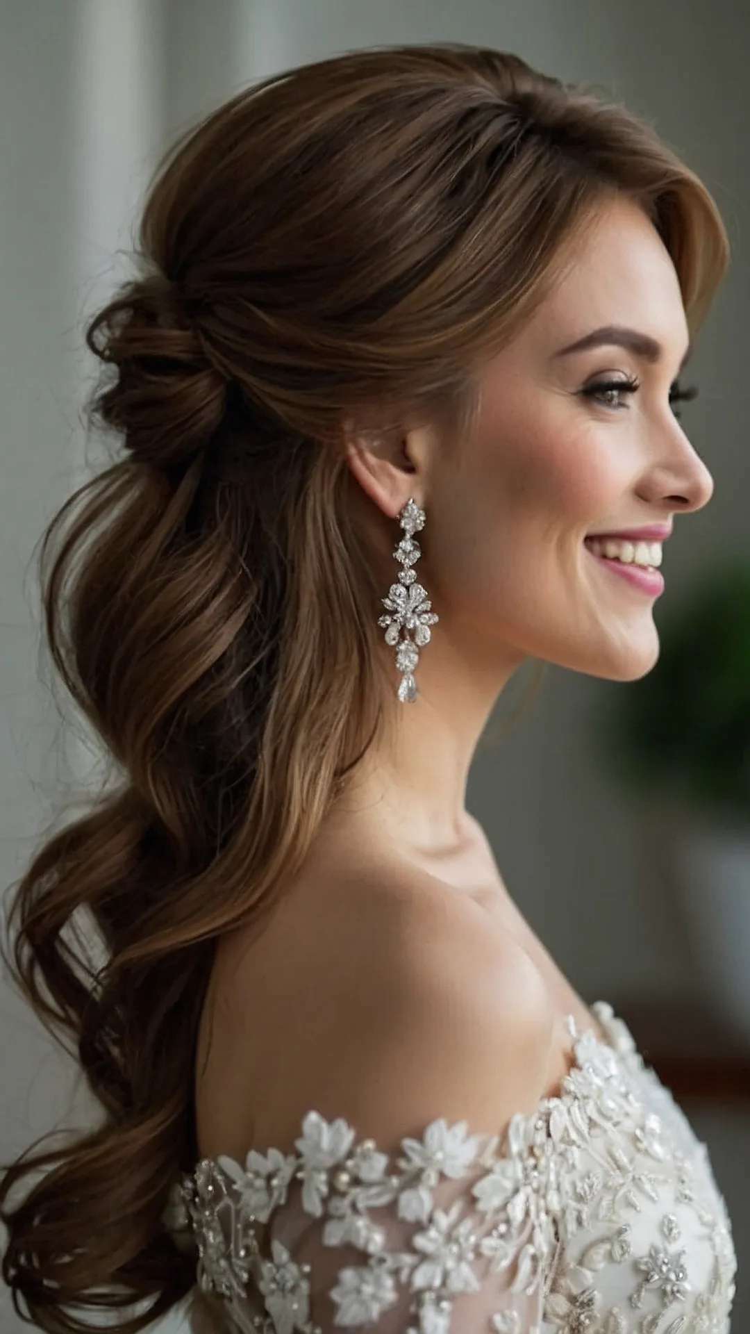 #8 Romantic Rebellion Wedding Hairstyle