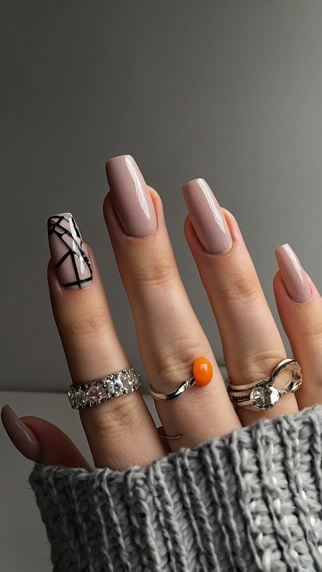#9 Shine Theory Acrylic Nails