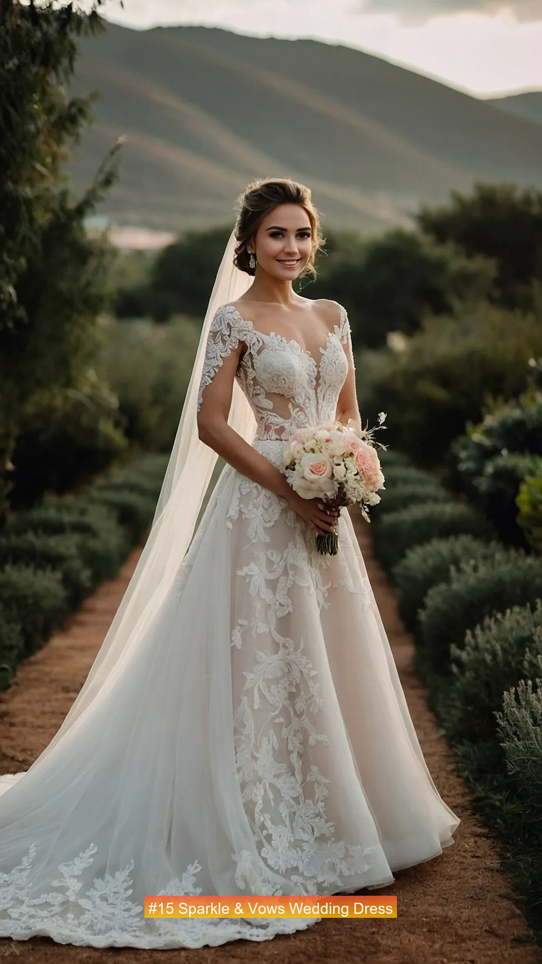 #15 Sparkle & Vows Wedding Dress