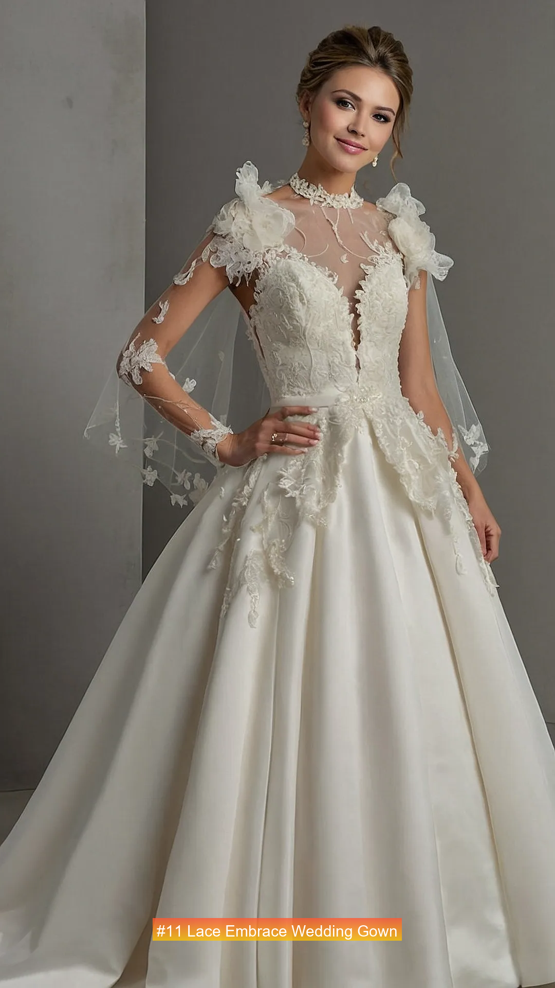 #11 Lace Embrace Wedding Gown