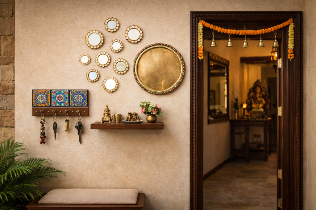 home entrance decor indian