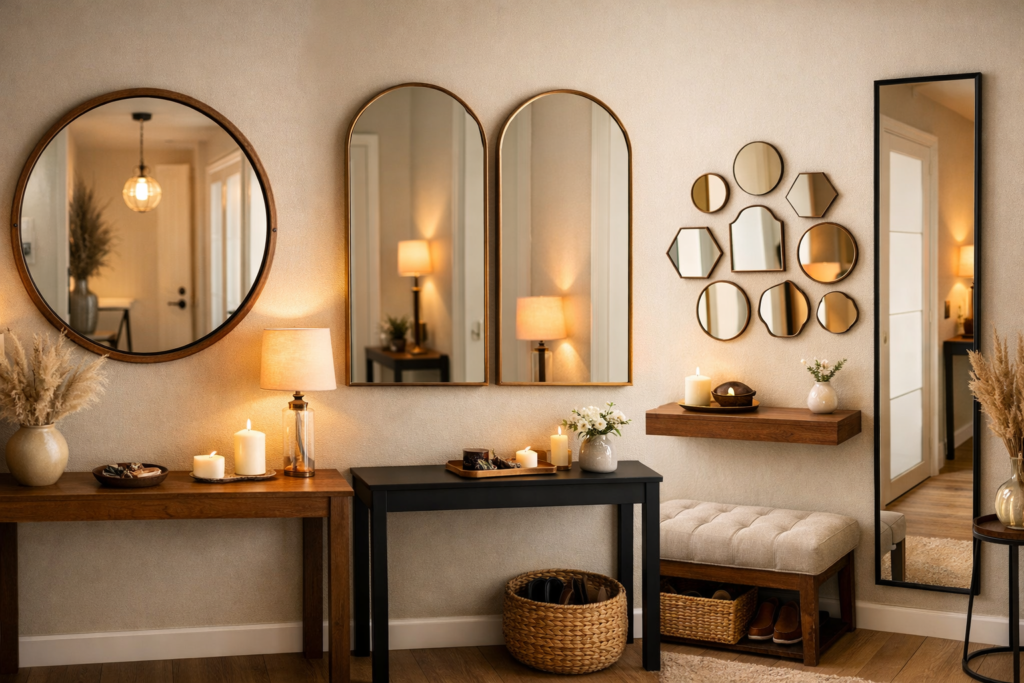 home entrance wall decor