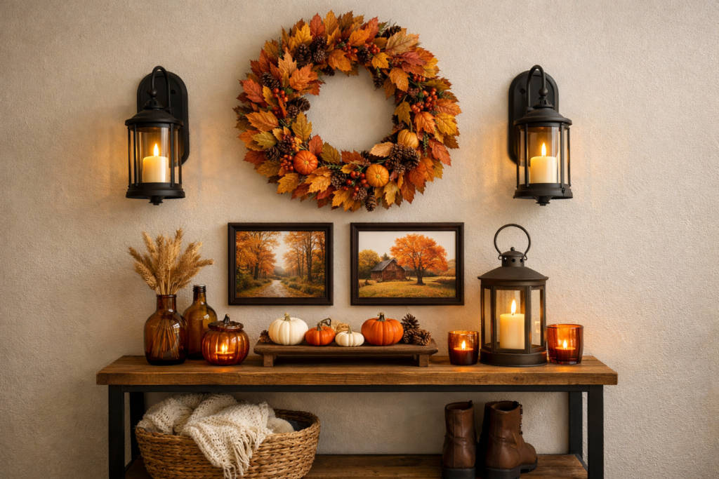 home entrance wall decor