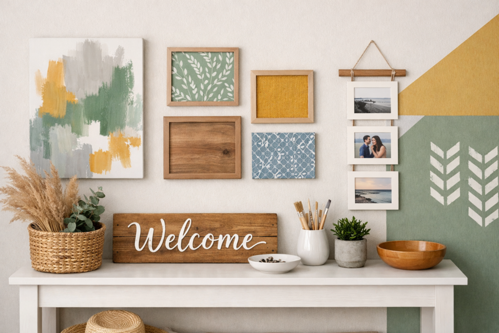 home entrance wall decor