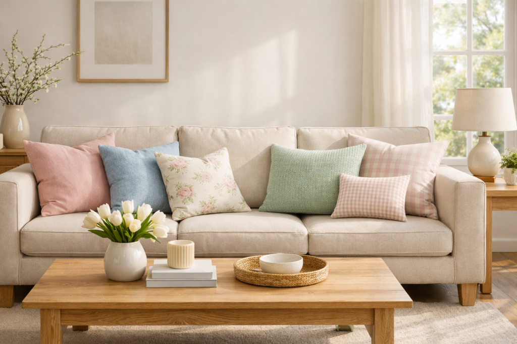 Spring Living Room Decor Ideas