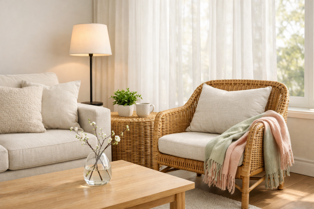 Spring Living Room Decor Ideas